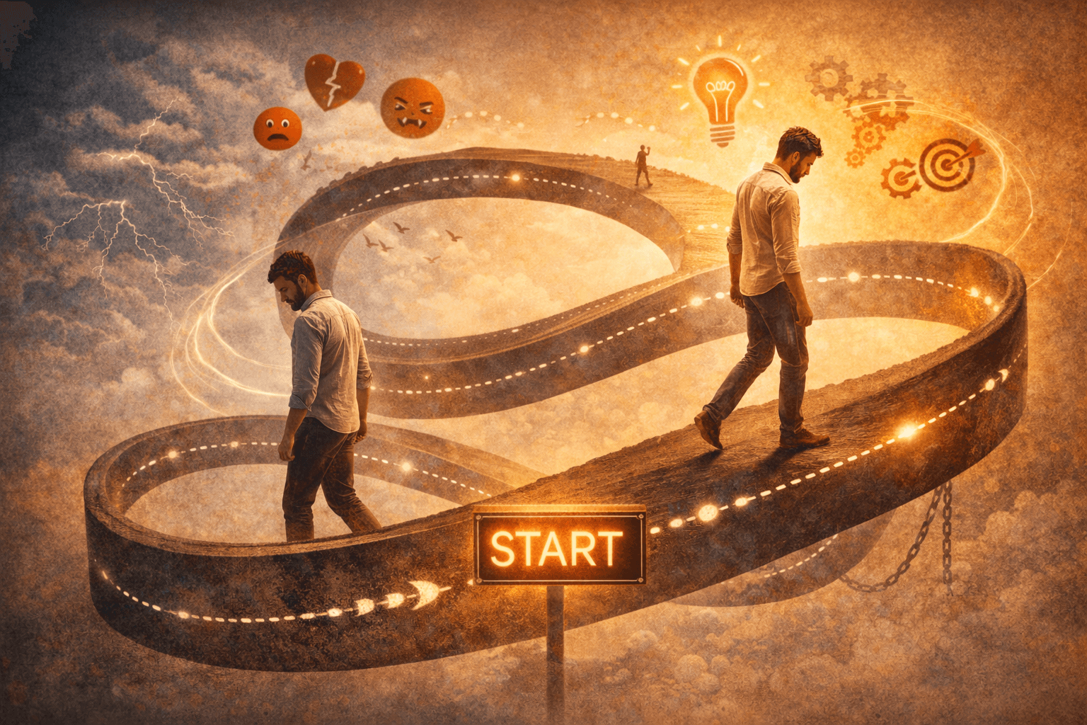 Por que repetimos os mesmos padrões emocionais (mesmo sabendo que nos fazem mal)